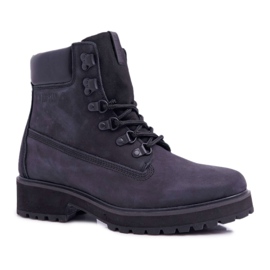 Bottes Femme Trappeurs Big Star Noir EE274033