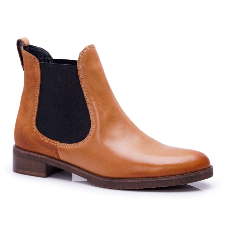Boots Femme Cuir Jodhpur boots Maciejka Camel 04359 brun Boots Femme Cuir Jodhpur boots Maciejka Camel 04359 brun