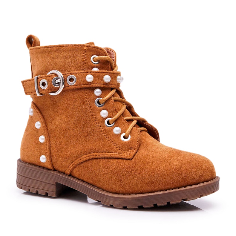 FP1 Boots enfant Pearl Camel Nargos brun