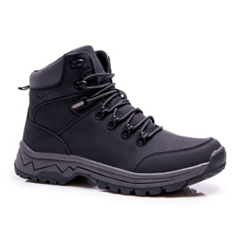 EVE Chaussures De Trekking Chaudes Noires Homme Derex