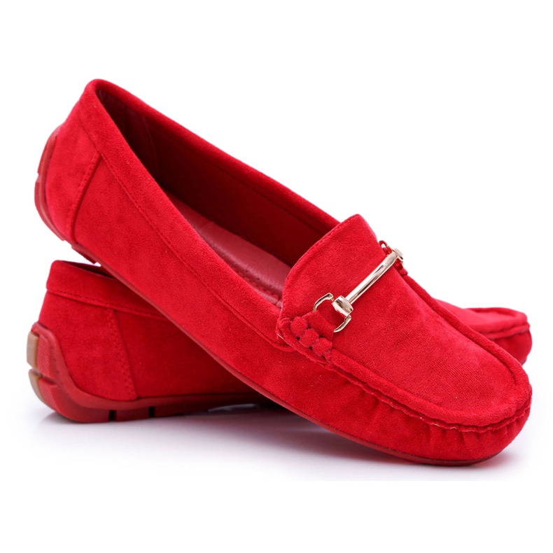 SEA Mocassins Femme Daim Rouge Sonnero SEA Mocassins Femme Daim Rouge Sonnero