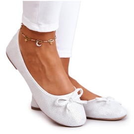 EVE Ballerines Classiques pour Femmes Semelle Profilée Argent Fimme gris