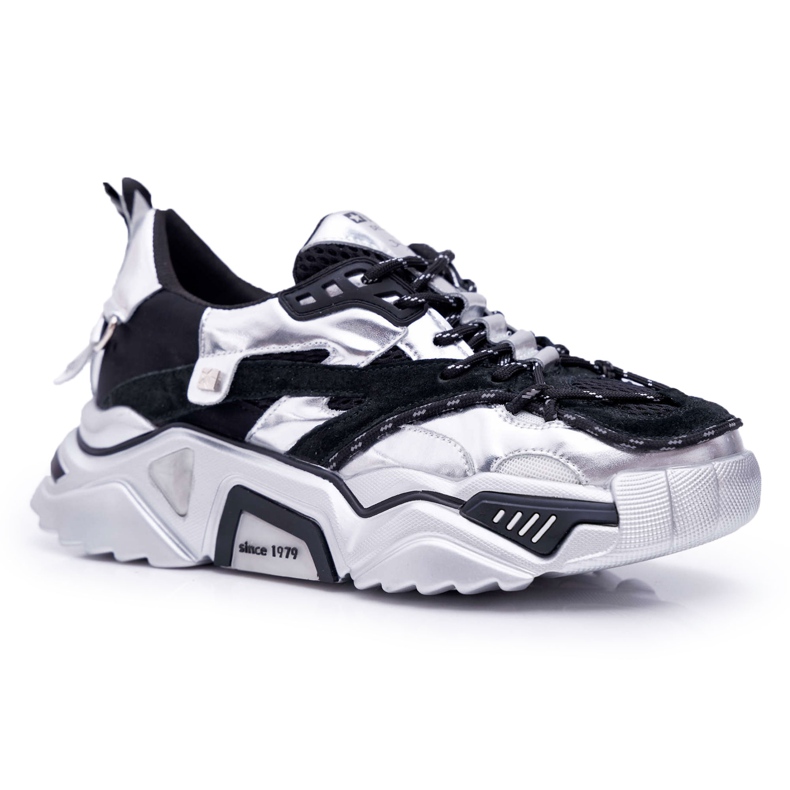 Chaussures de sport pour femmes Big Star de Daniel Lopez Noir Argent FF274A527 le noir gris