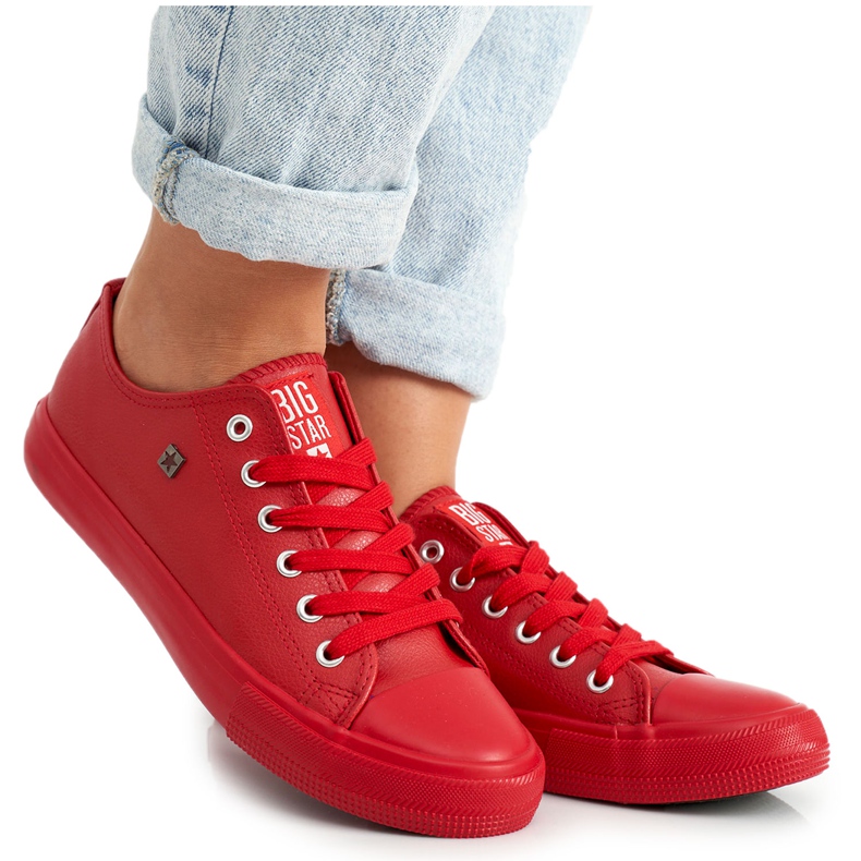 Baskets Femme Big Star Rouge V274872 Baskets Femme Big Star Rouge V274872