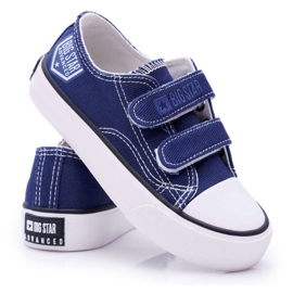 Baskets Enfant Big Star Avec Velcro Bleu Marine FF374064 Baskets Enfant Big Star Avec Velcro Bleu Marine FF374064