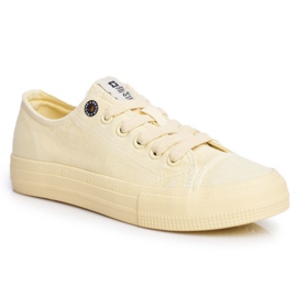 Baskets Femme Big Star Jaune DD274441