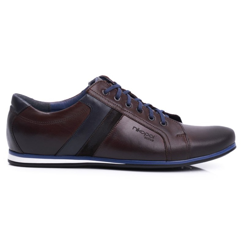 Chaussures Brogues Hommes Casual Nikopol Cuir Marron 1721 brun Chaussures Brogues Hommes Casual Nikopol Cuir Marron 1721 brun