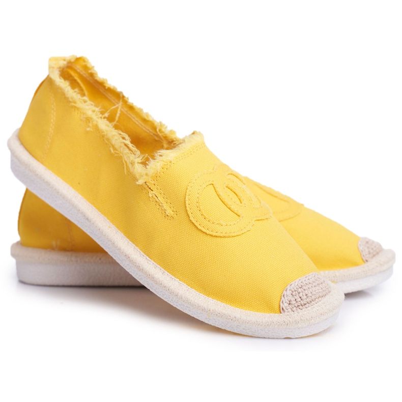 PS1 Espadrilles Femme Flaure Jaune