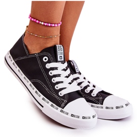 Baskets Femme Big Star Ajourée Noir FF274023
