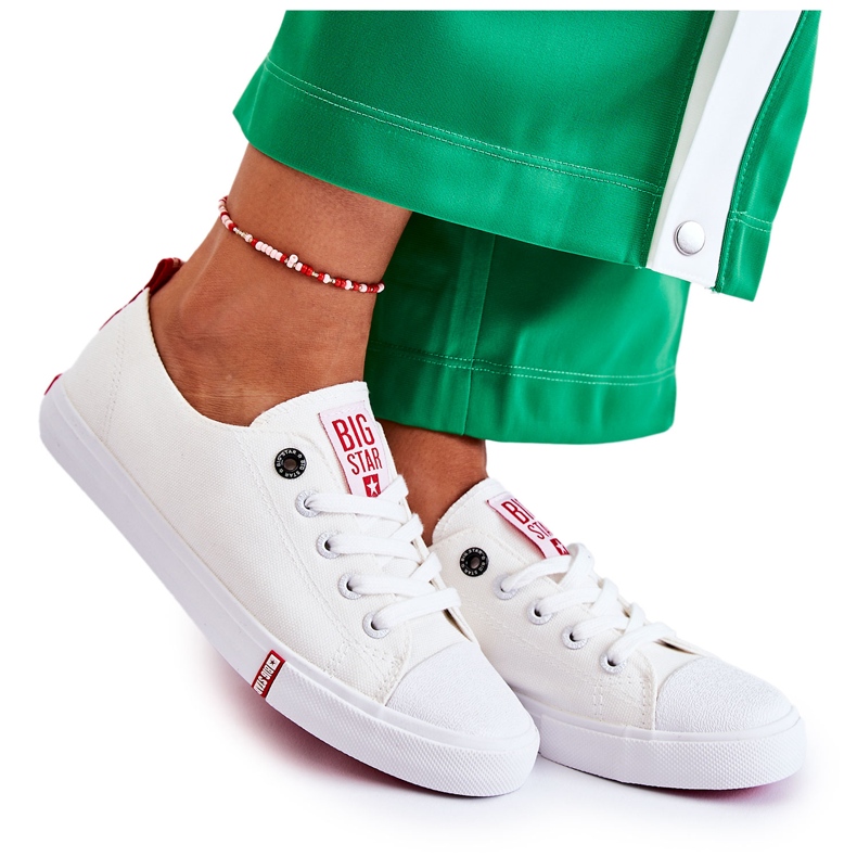 Baskets Femme Big Star Blanc FF274087 blanche