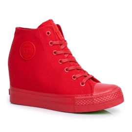 Baskets Femme Big Star Rouge FF274A193 Baskets Femme Big Star Rouge FF274A193