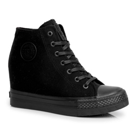Baskets Femme Big Star Noir FF274A191