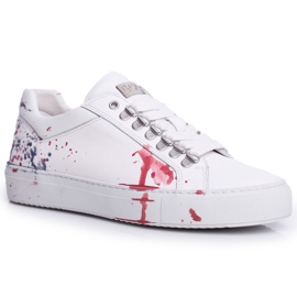 Baskets Femme Cuir blanc GOE FF2N3027