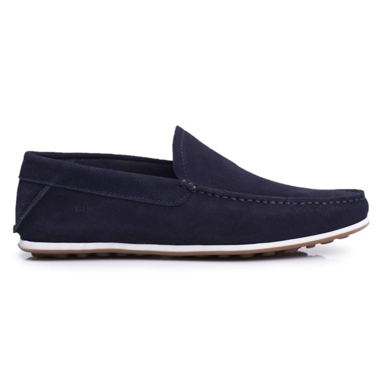 Mocassins Homme GOE Nubuck Bleu Marine FF1N3059