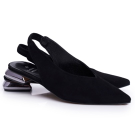Ballerines Femme Laura Messi Cuir Noir 2127