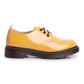 SEA Richelieu Femme Laqué Jaune Do It Better!