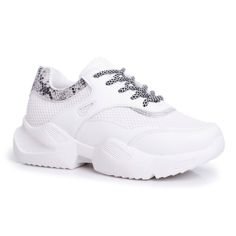 PS1 Chaussures de sport pour femmes White Snake Giselle blanche PS1 Chaussures de sport pour femmes White Snake Giselle blanche