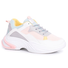 PS1 Chaussures de sport pour femmes Pinner rose coloré blanc multicolore