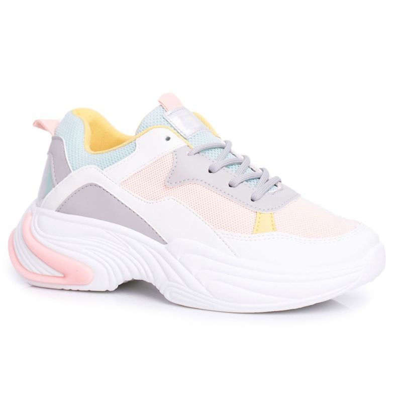 PS1 Chaussures de sport pour femmes Pinner rose coloré blanc multicolore