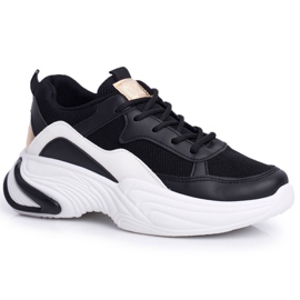SEA Chaussures de sport pour femmes Pinner noir coloré blanc multicolore