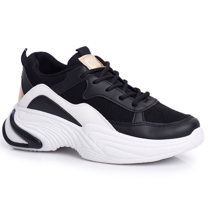 SEA Chaussures de sport pour femmes Pinner noir coloré blanc multicolore