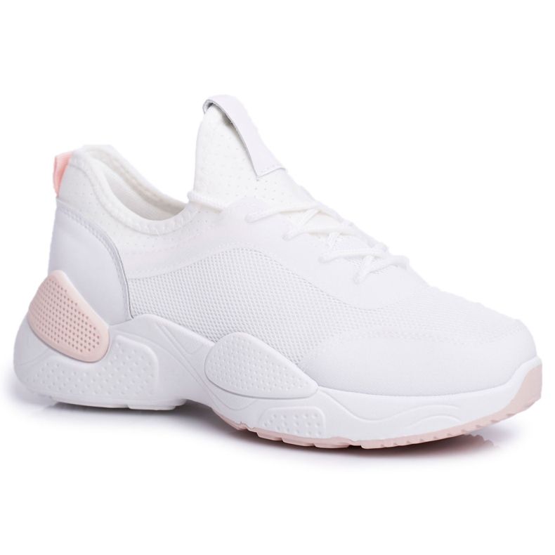 BUGO Chaussures de Sport Femme Rose et Blanc Fellen blanche