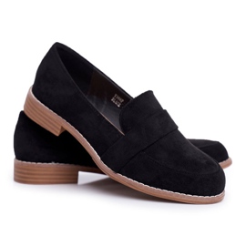 Chaussures Femme En Daim Noir Cintra le noir