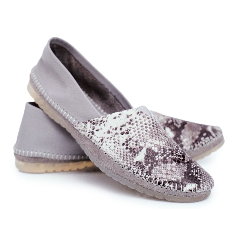 Ballerines Femme Maciejka Cuir Gris 01930-66 / 00-0 Ballerines Femme Maciejka Cuir Gris 01930-66 / 00-0