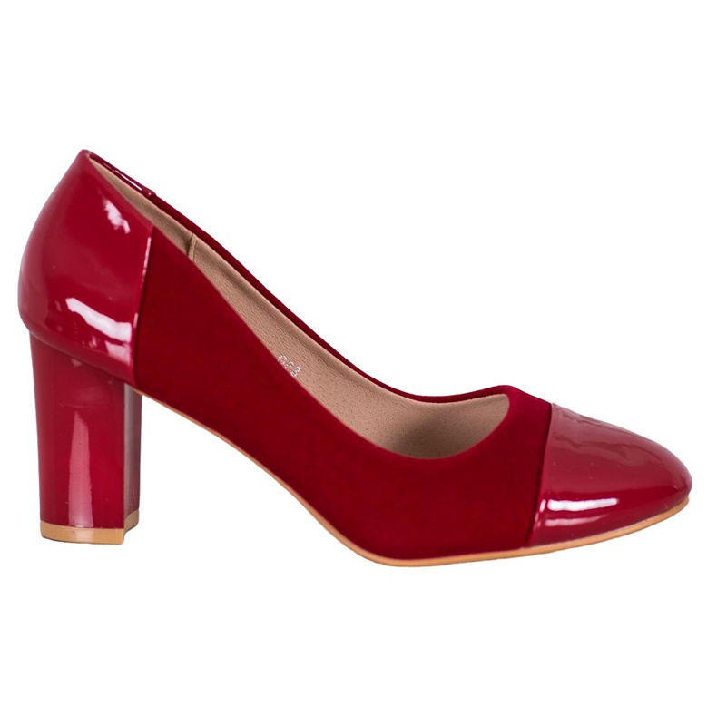 Weide Escarpins bordeaux rouge Weide Escarpins bordeaux rouge