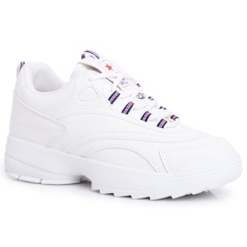 EVE Chaussures de sport pour femmes Blanc Boston