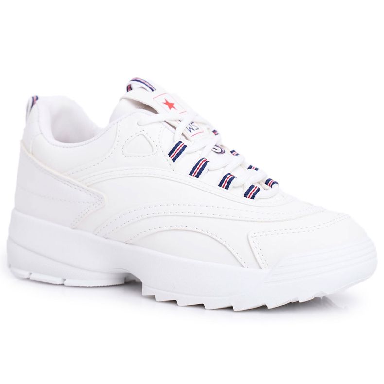EVE Chaussures de sport pour femmes Blanc Boston blanche