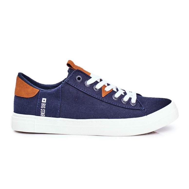 Baskets Homme Big Star Bleu Marine FF174313