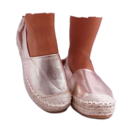 FRJ Espadrilles Femme Contour Doré