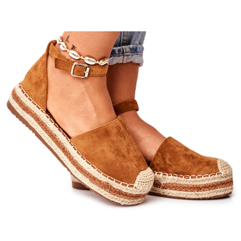 FB2 Espadrilles Femme Sur La Paille Camel Toca Toca Plateforme brun FB2 Espadrilles Femme Sur La Paille Camel Toca Toca Plateforme brun