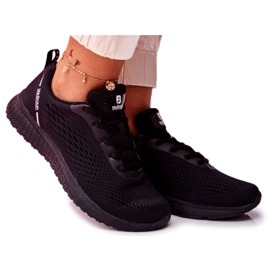 EVE Chaussures de sport légères pour femmes noires Faster