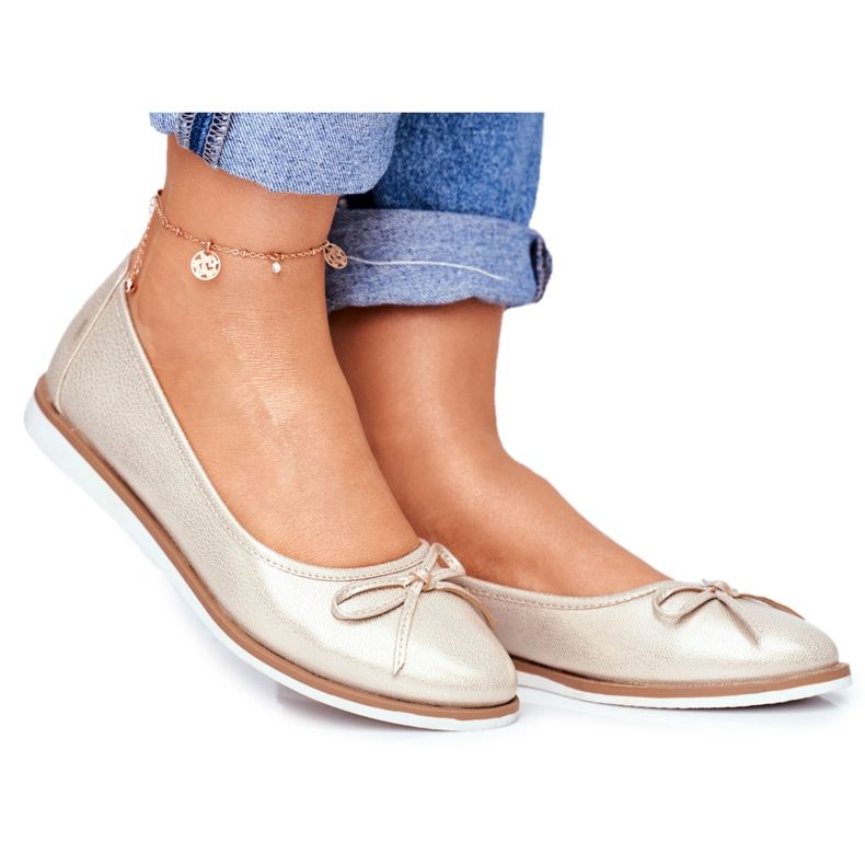 Ballerines Femme Sergio Leone Or BL612 d'or