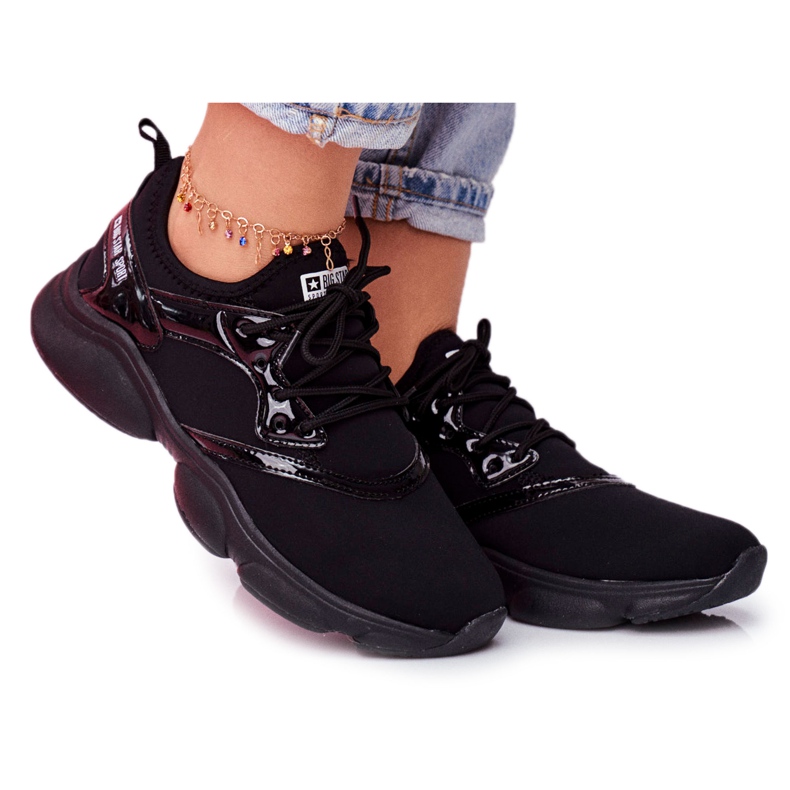Chaussures de sport pour femmes Baskets Big Star Noir FF274932 le noir