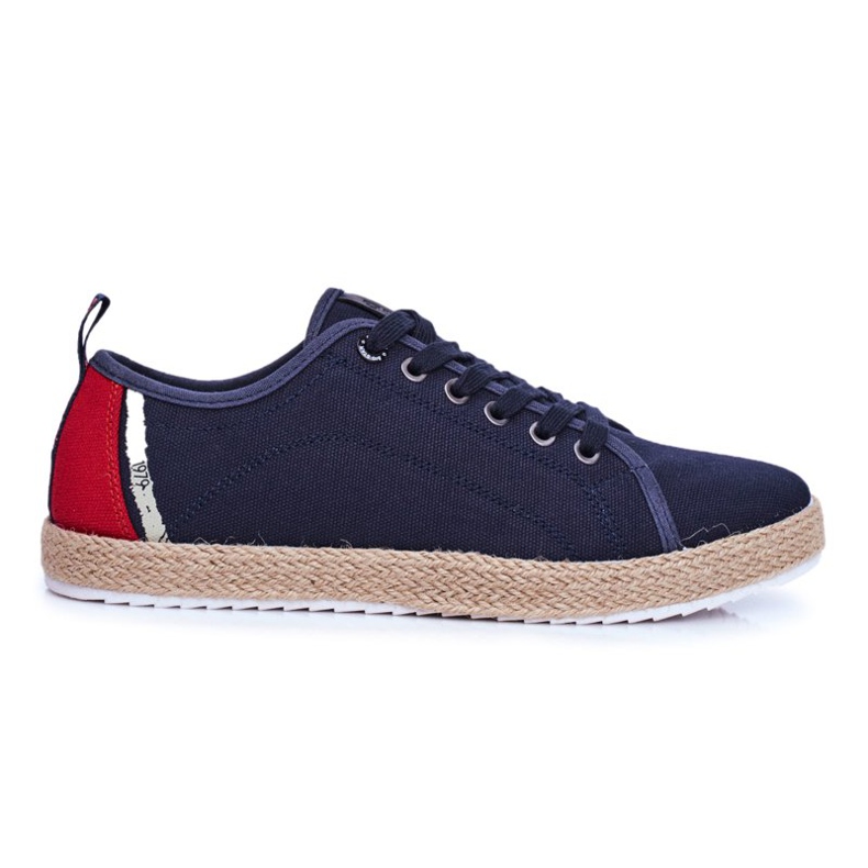Baskets Homme Espadrilles Big Star Bleu Marine FF174154