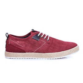 Baskets Homme Big Star Espadrilles Rouge FF174151