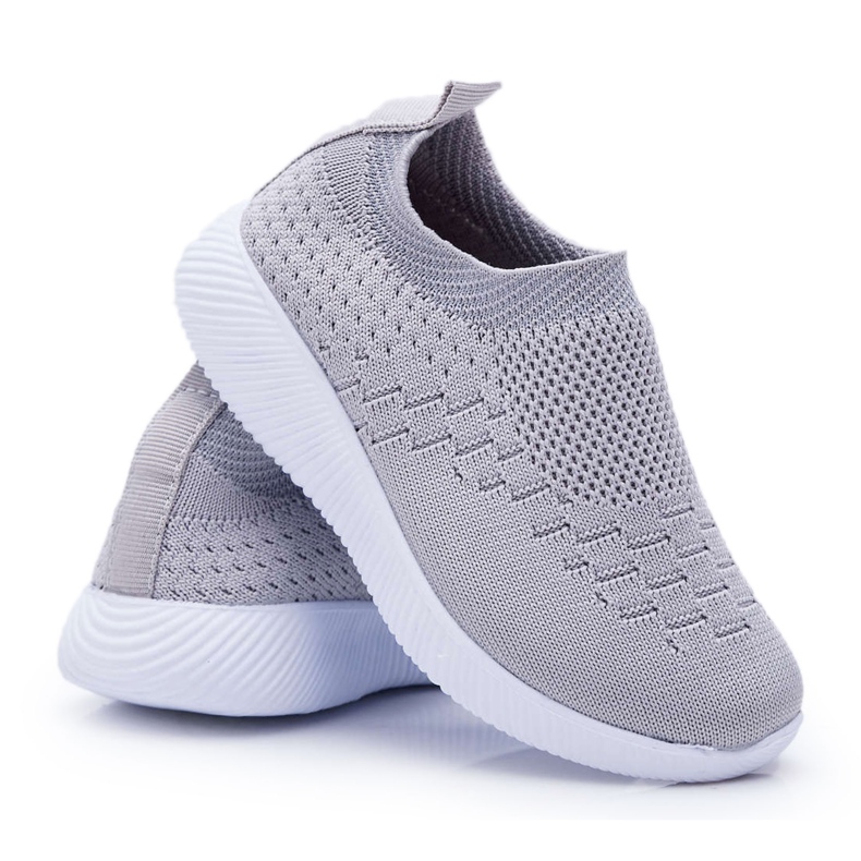 EVE Chaussures de Sport Enfant Gris Lambi
