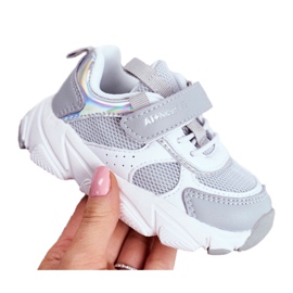 Chaussures de sport pour enfants Gris ABCKIDS B011104349 blanc