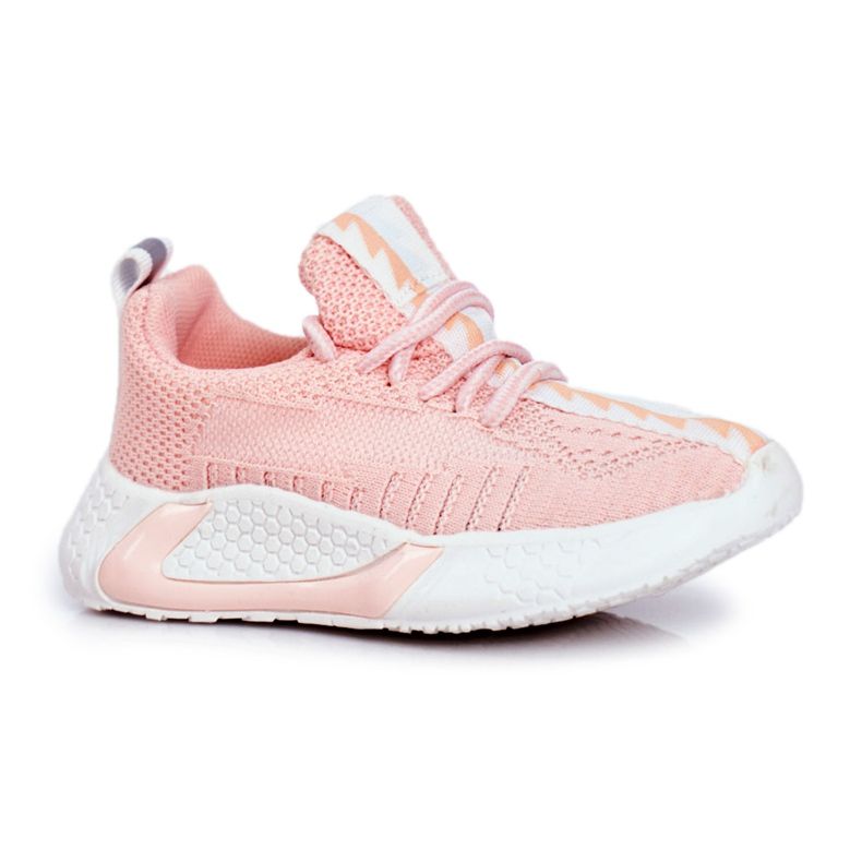 FRROCK Chaussures de sport pour enfants Rose Stitch