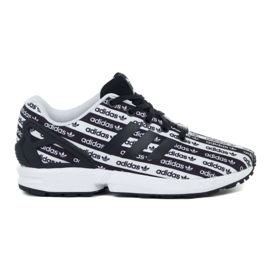 Chaussures Adidas Zx Flux Jr EG4117 blanc noir