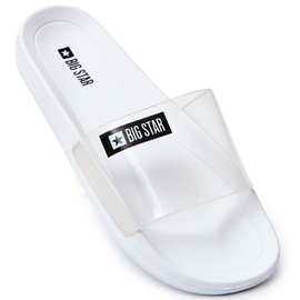 Chaussons Femme Big Star Transparent Blanc DD274A258