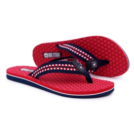 Pantoufles Femme Tongs Big Star Rouge DD274A252 Pantoufles Femme Tongs Big Star Rouge DD274A252