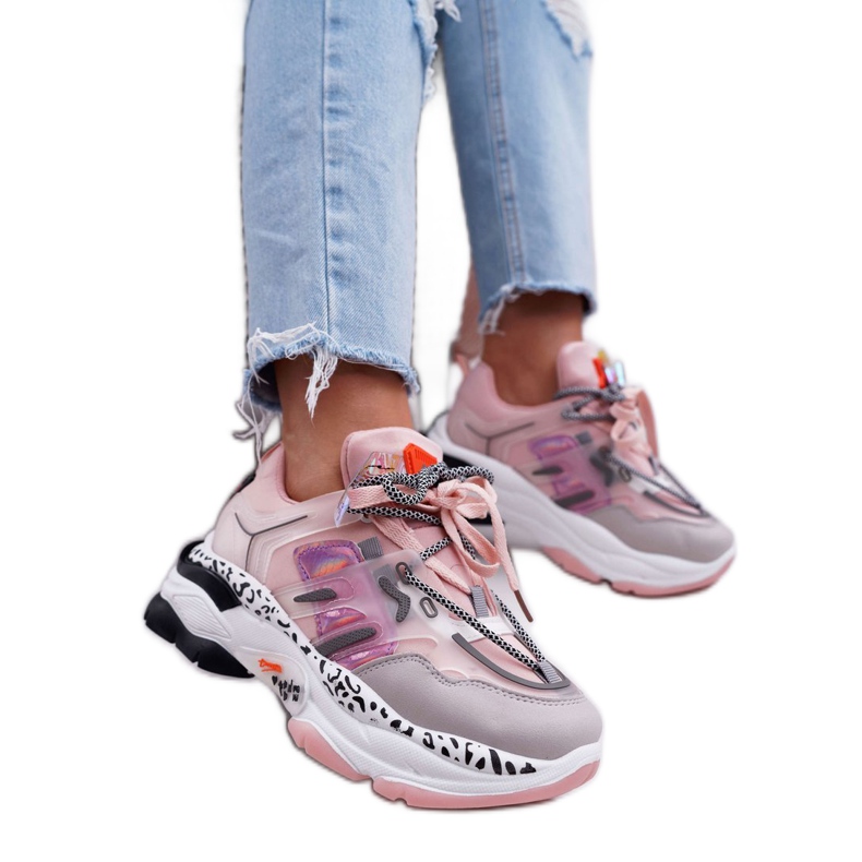 PS1 Chaussures de Sport Femme Rose Focus PS1 Chaussures de Sport Femme Rose Focus