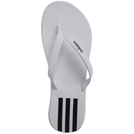 Tongs Adidas Eezay W EG2038 blanc noir
