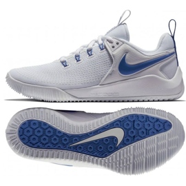 Nike Air Zoom Hyperace 2 M AA0286-104 chaussures de volley-ball blanche blanche