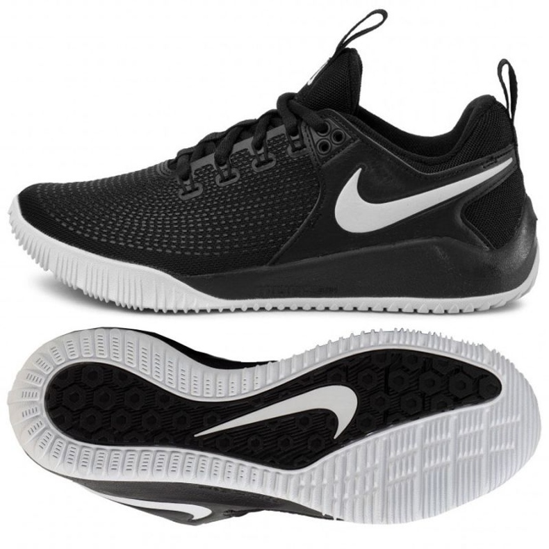 Nike Air Zoom Hyperace 2 M AA0286-001 chaussures de volley-ball le noir le noir