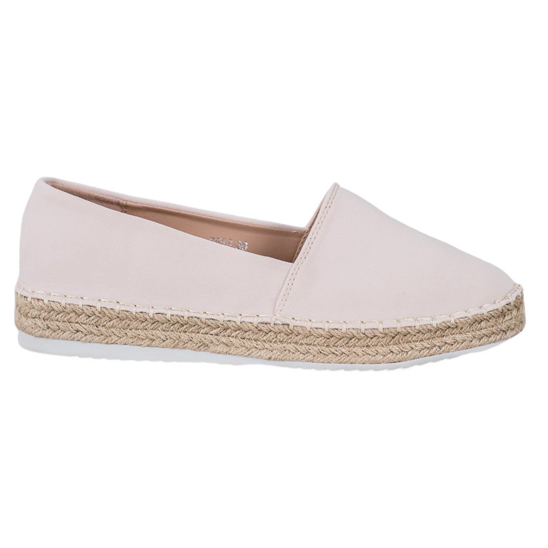 Small Swan Espadrilles textiles brun